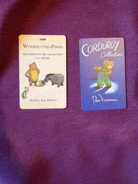 Yoto Winnie-the-Pooh BBC Collection & Corduroy Collection Audio Cards Bundle